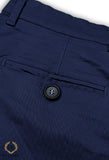 7-POCKET NAVY BLUE CHINO COTTON STRETCHABLE PANT