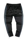 black And Grey Quickdry Zipper Track Suits