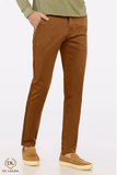MUSTED CHINO COTTON SOFT STRETCHABLE SLIM FIT COMFORT MEN'S PANT (CROSS POCKET)
