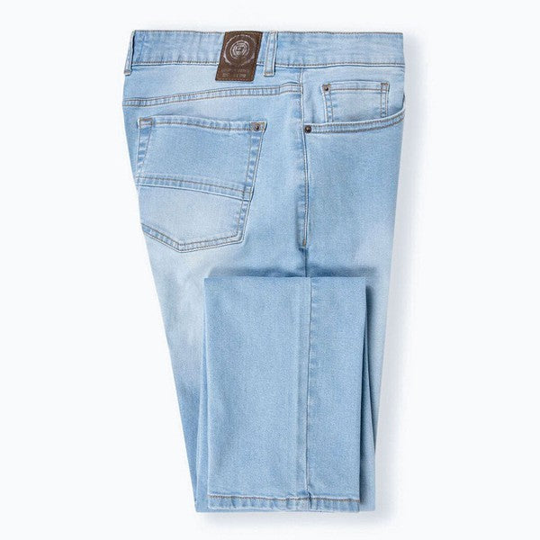 Find Concept Denim Men Slim Fit Stretchable Jeans 👖 Length 40.5 Inch Size  28 to 36 Color Ice Blue by Concept Corp near me, Mahesana I E, Mahesana,  Gujarat