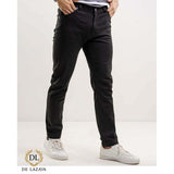 US PO LO Black Chino Cotton Stretchable Regular Fit Men's Pant 5 Pocket 31