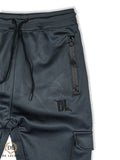 Cargo Grey Delazava Zipper Trouser