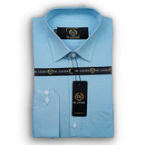 Blue & white Lines Formal Shirt Regular Fit 11