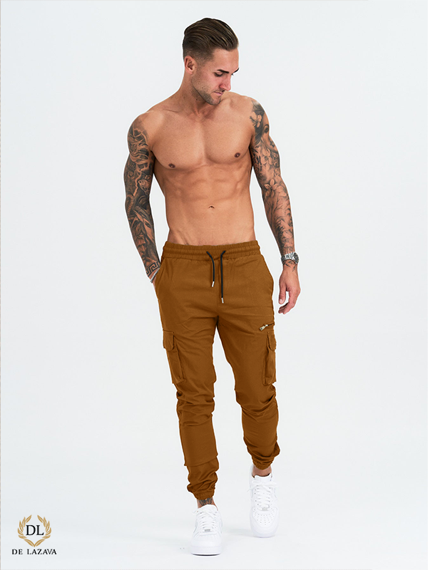 MUSTED CARGO CHINO COTTON SLIM FIT STRETCHABLE MENS-CO19