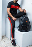English Twinset Black and Red Summer TrackSuits