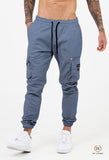BLUE BERRY CHINO COTTON CARGO STRETCHABLE-C016