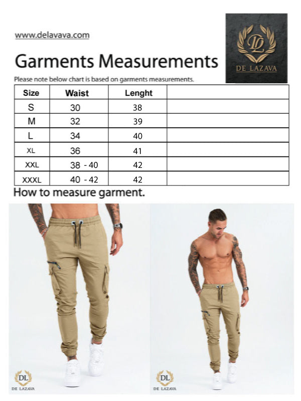 OLIVE GREEN CARGO CHINO COTTON SLIM FIT STRETCHABLE MENS-CO12