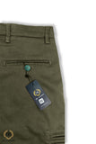 7-POCKET OLIVE GREEN CHINO COTTON SLIM FIT STRETCHABLE COMFORT MENS