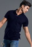 Navy Blue Polo Regular Fit Polo Shirt P014