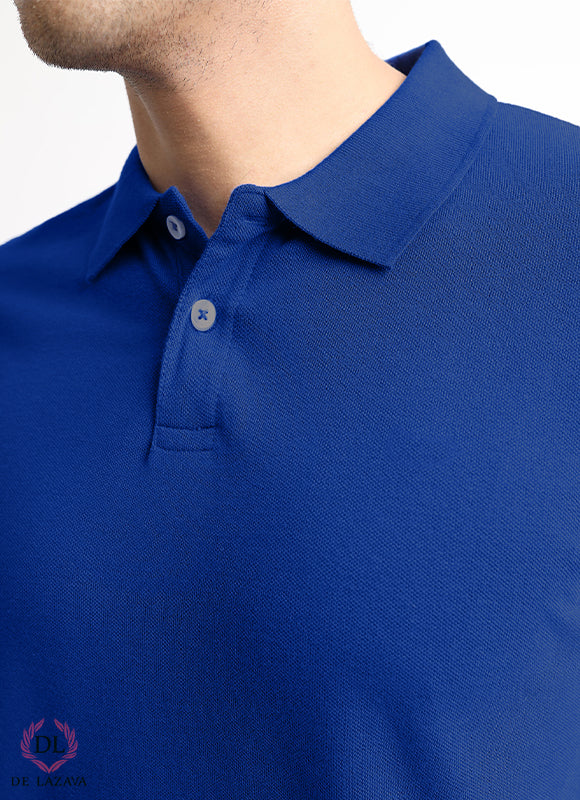 Royal Blue Polo Regular Fit Polo Shirt P03