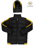 Spire By Delazava Unisex Puffer Micro Jacket Black