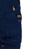 NAVY BLUE CARGO CHINO COTTON STRETCHABLE-CO14