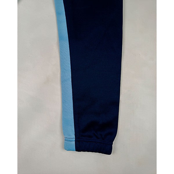 2 VX3 Fortis Half Zip Sweat Shirts Navy Blue With Sky/White LINE - Delazava