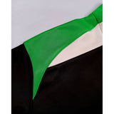 VX3 Fortis Half Zip Sweat Shirts JET Black WITH Emerald/White LINE - Delazava