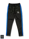 Will Dream Quickdry Jet Black With Royal Blue Panel Zipper Trouser