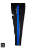 Will Dream Quickdry Jet Black With Royal Blue Panel Zipper Trouser